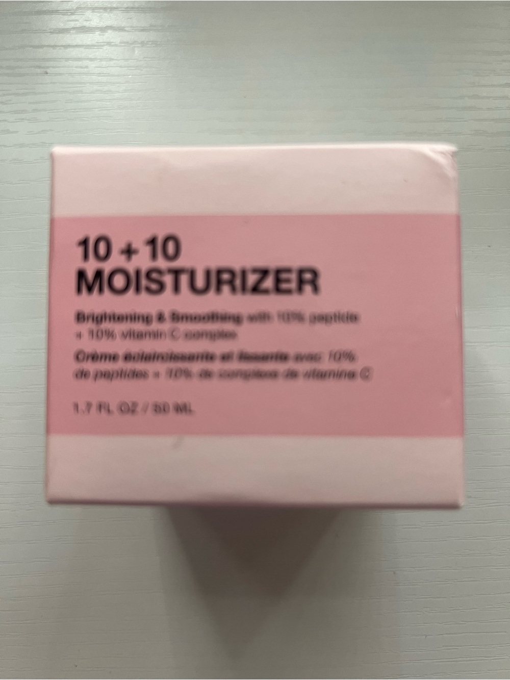 10+10 Moisturizer - Brightening Pink Face Cream